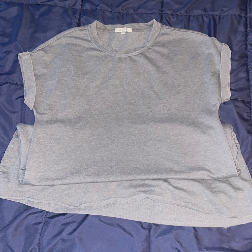 Cute Gray Z Supply T-shirt Dress with Pockets!!
